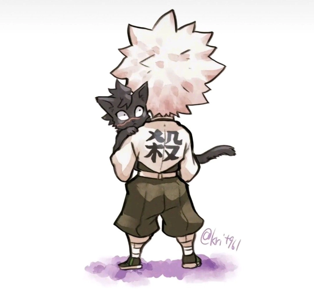 Sanemi chibi fanart creativity in fierce form