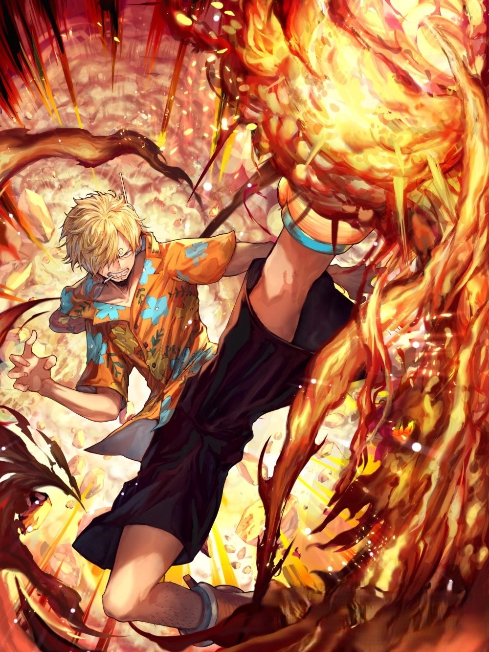 Explore adventures of sanji and nami together