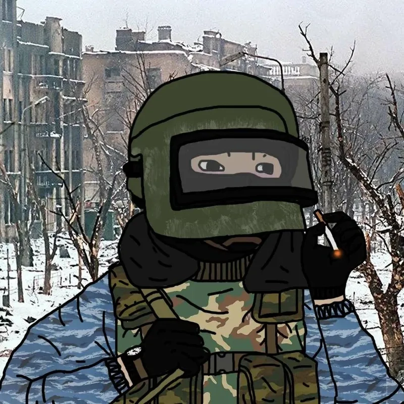 Another version of the soldier pointing meme