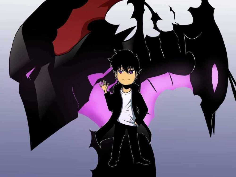 Solo Leveling chibi manga creates soft magic