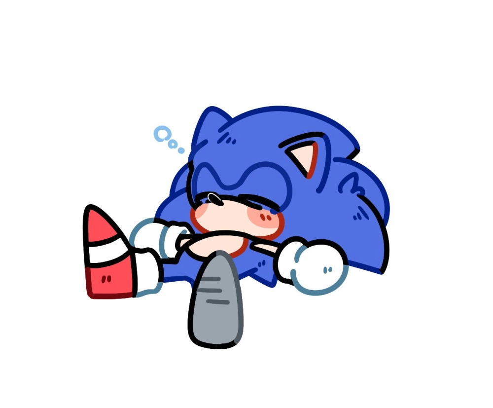 Sonic chibi fanart sparks colorful creativity