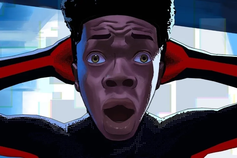 A futuristic spiderman 2099 meme