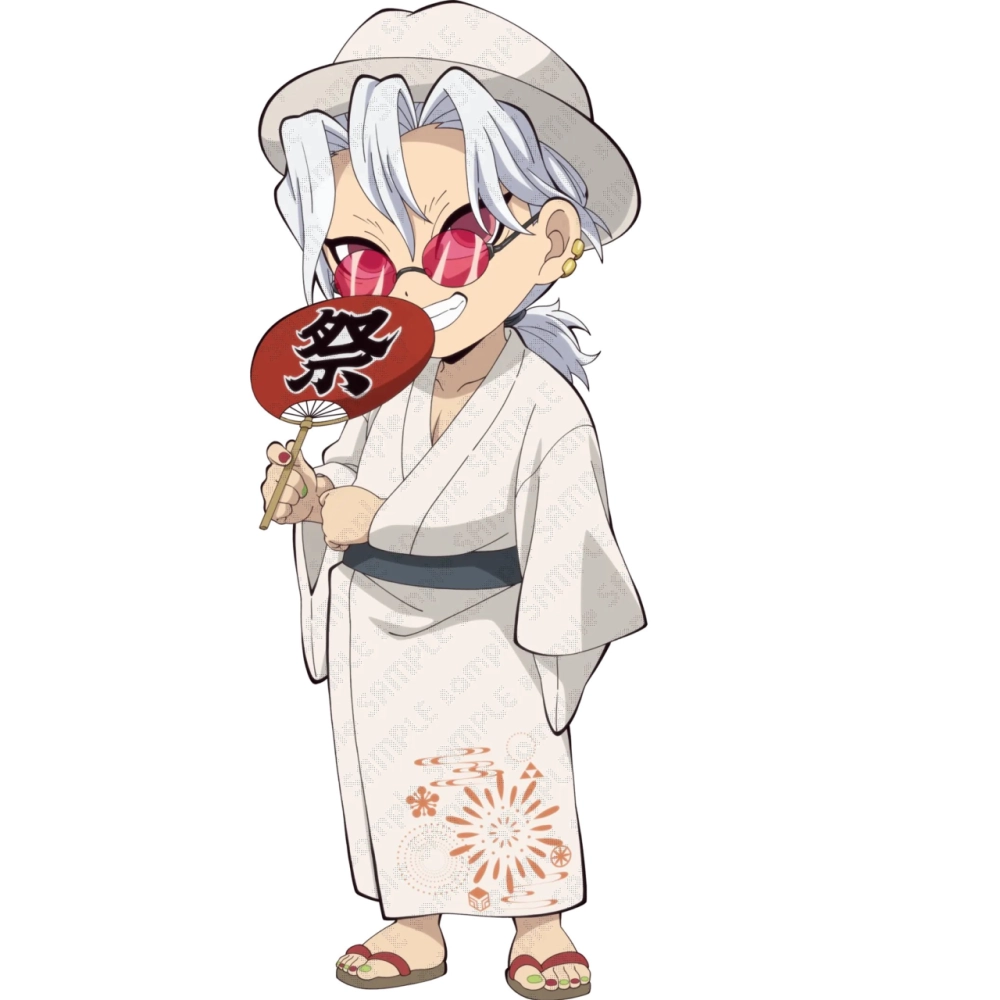 Chibi Tengen brings sound hashira in tiny form