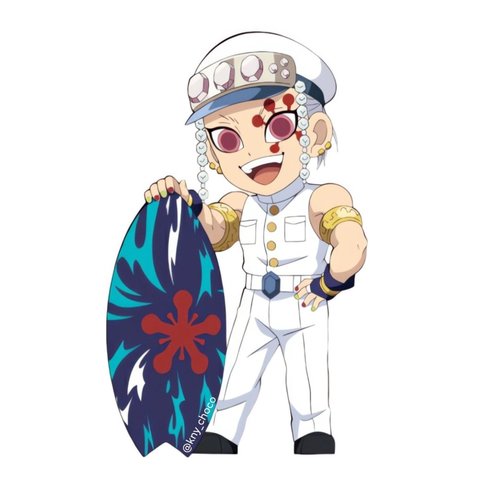 Tengen Uzui chibi shows bold lively spirit