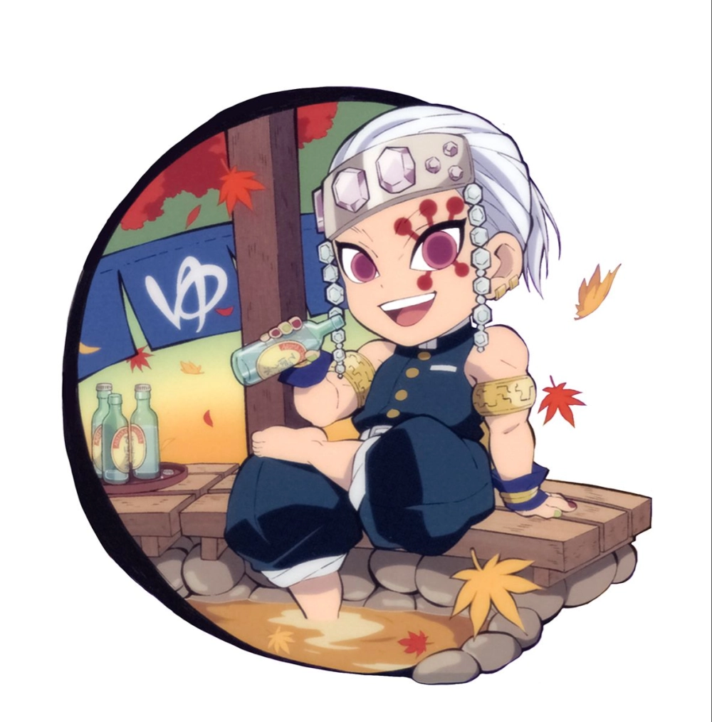 Tengen chibi wallpaper lights up any screen