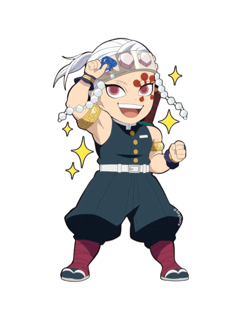 Chibi Tengen Uzui looks fun and flashy