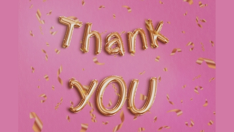 Heartfelt messages to say thank you for wishes today