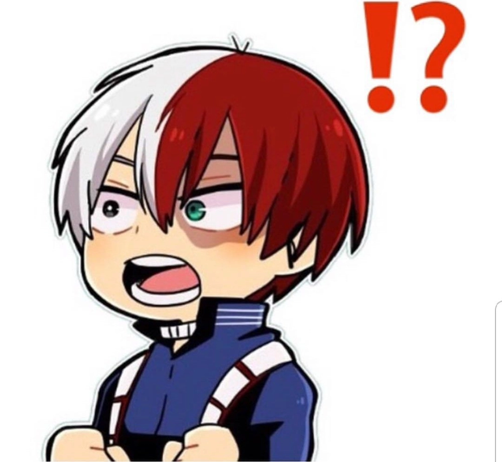 MHA Todoroki chibi melts hearts with power
