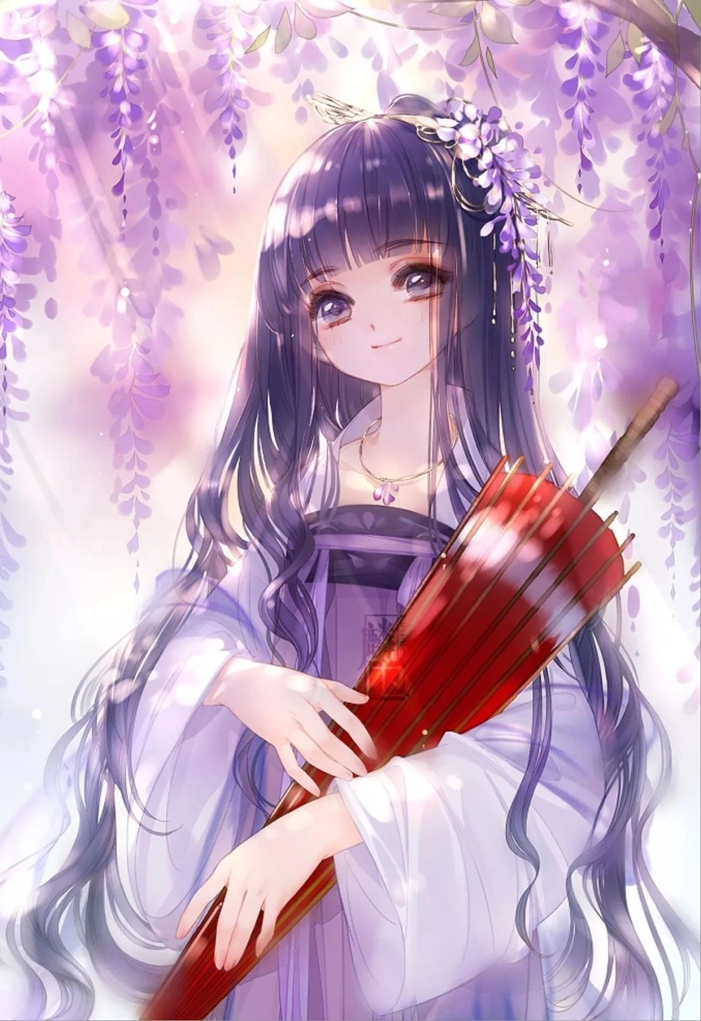 Explore the beauty of classic anime style female