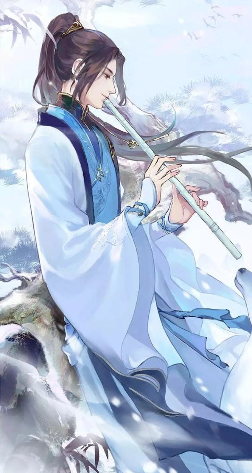 Aesthetic traditional anime defines elegance