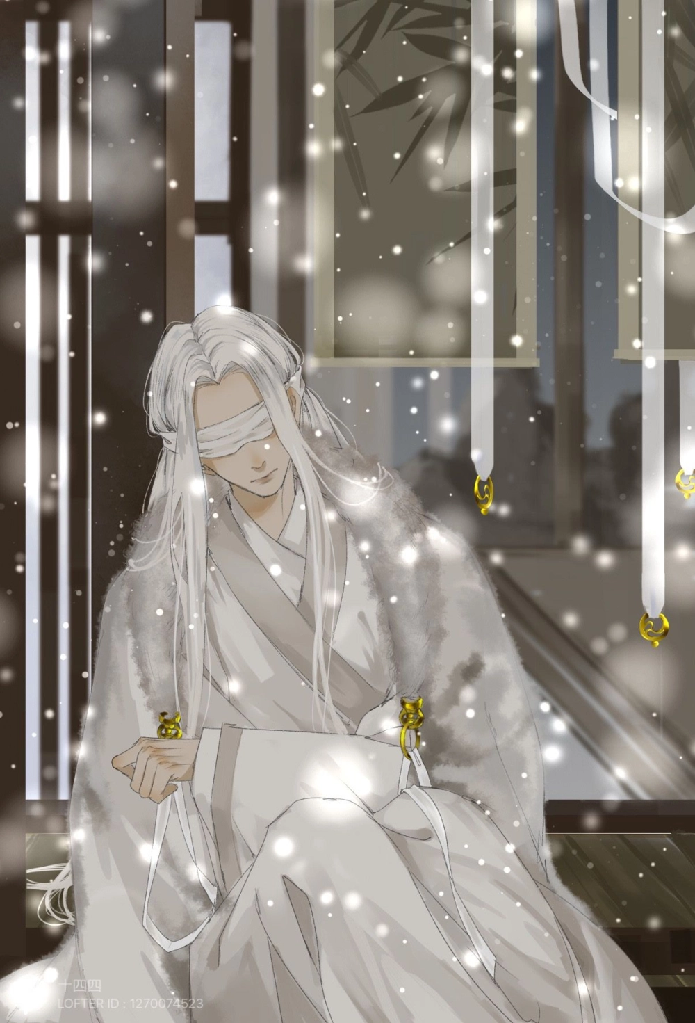 Vintage anime portrait highlights fine details