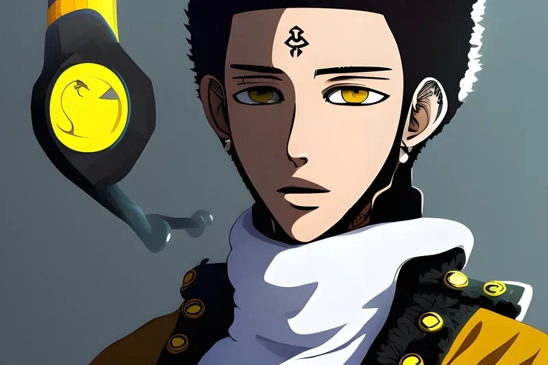 Discover adventures of Law One Piece in action scenes