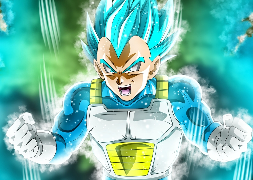 Vegeta and Bulma share moments of love and pride