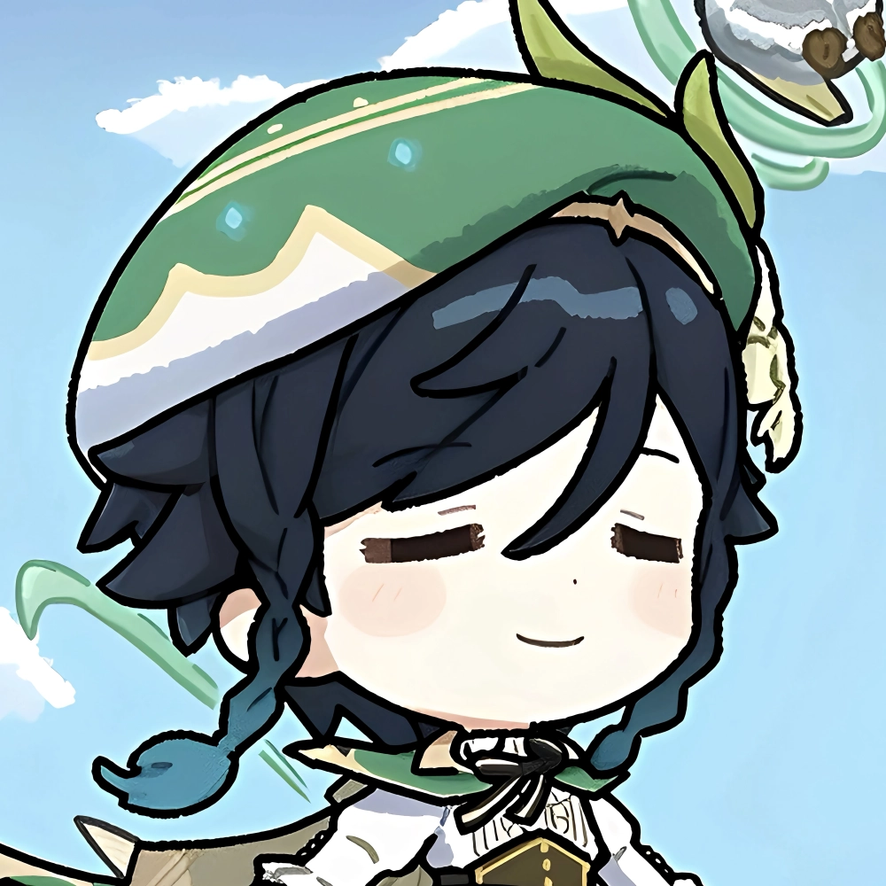 Venti chibi drawing captures gentle detail