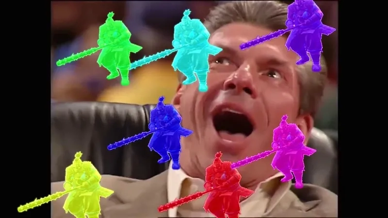 The ultimate vince mcmahon reaction meme for shock