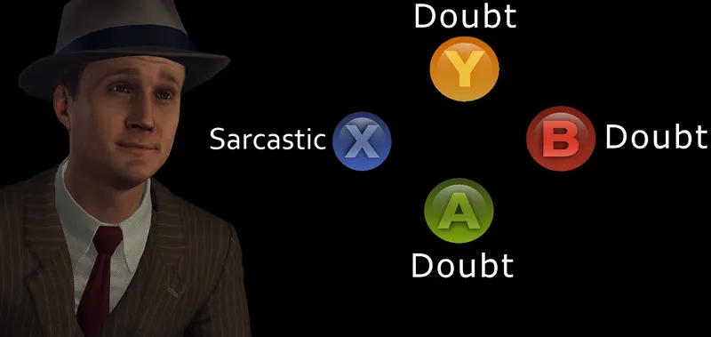 A clean template to create your own x doubt meme