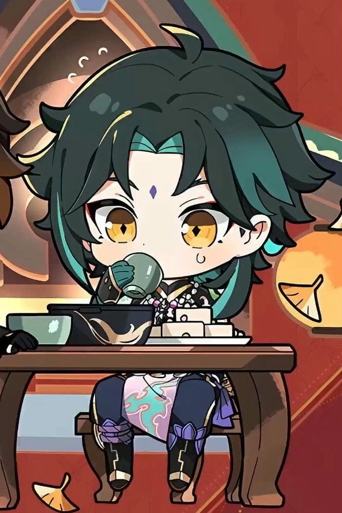 Xiao chibi banner feels playful and fun