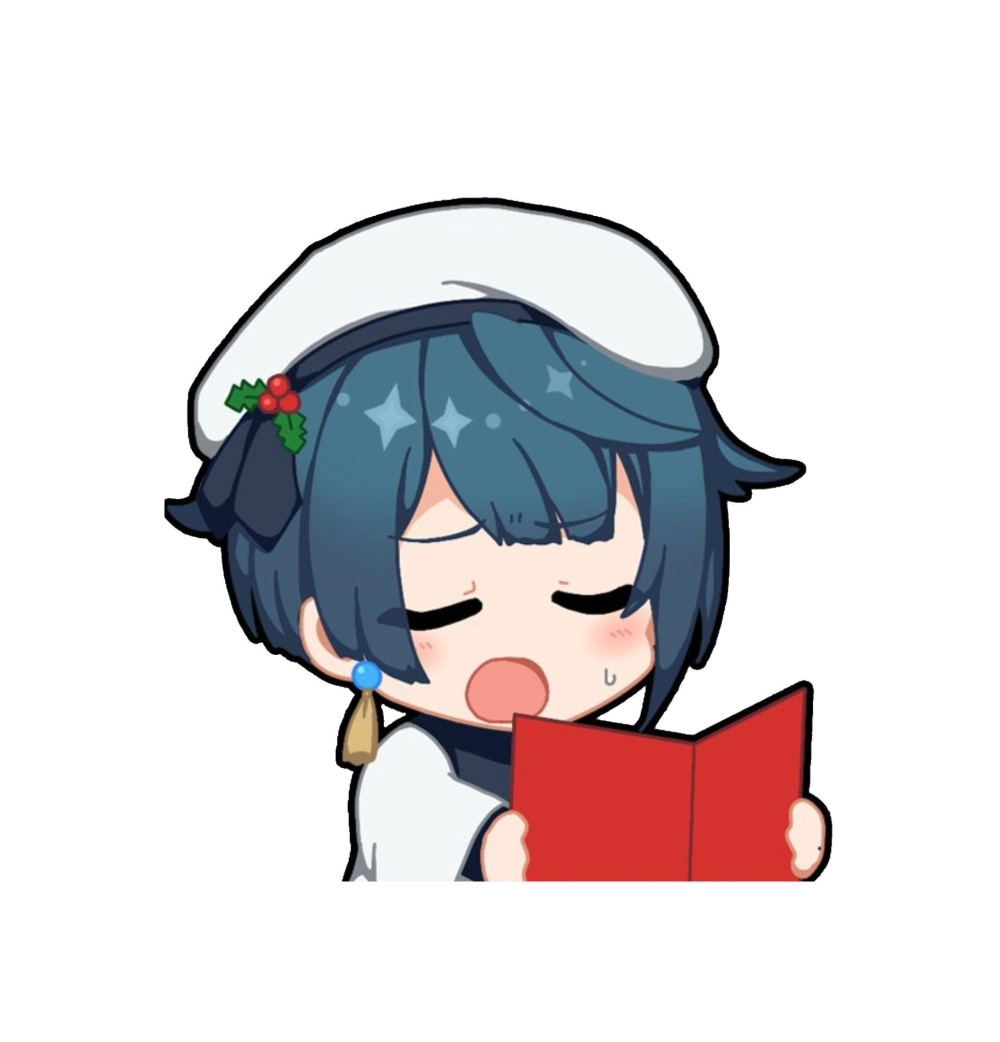 Xingqiu chibi drawing captures delicate details