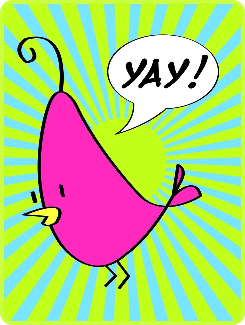 The famous Kermit yay gif with flailing arms