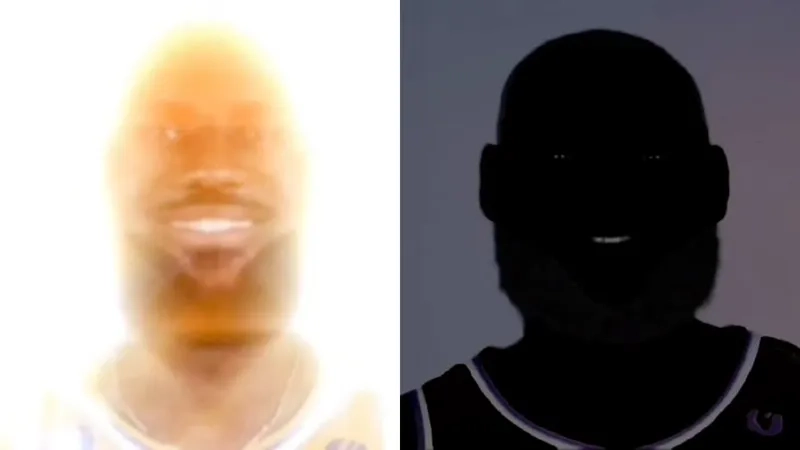 Comparing the sad and creepy versions of the meme