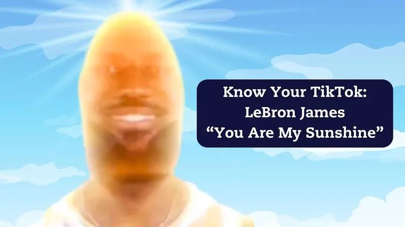 The lyrics meme used in an unexpected context