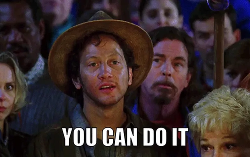 The hilarious rob schneider you can do it meme