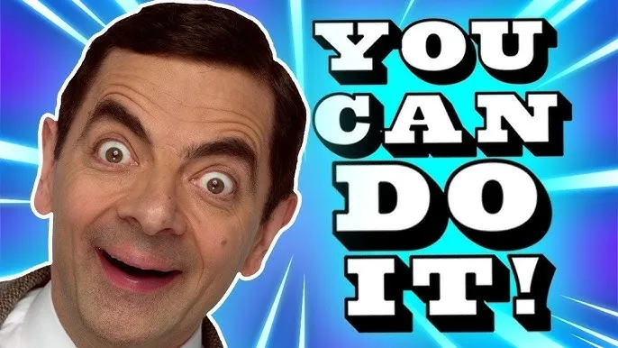 An encouraging you can do it gif for your friends