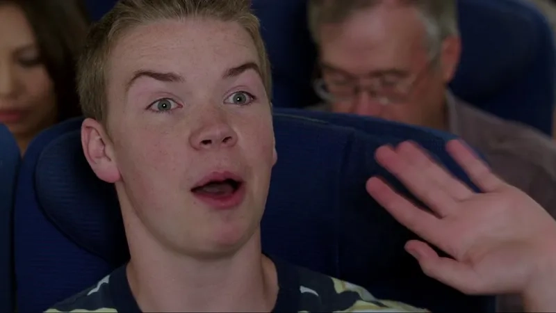 A screenshot of the will poulter meme