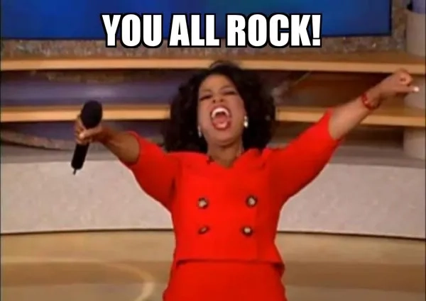 Share this awesome you rock gif