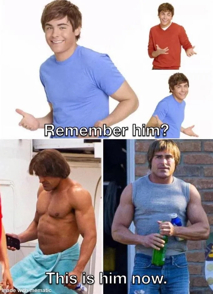 That unforgettable High School Musical bet on it meme