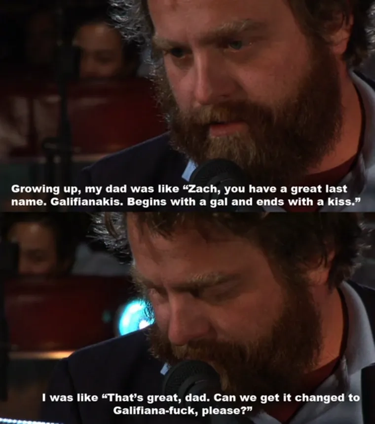 The legendary Zach Galifianakis math meme