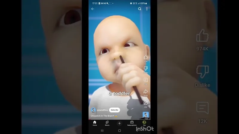 Comparing Vsauce to the Zack D Films meme