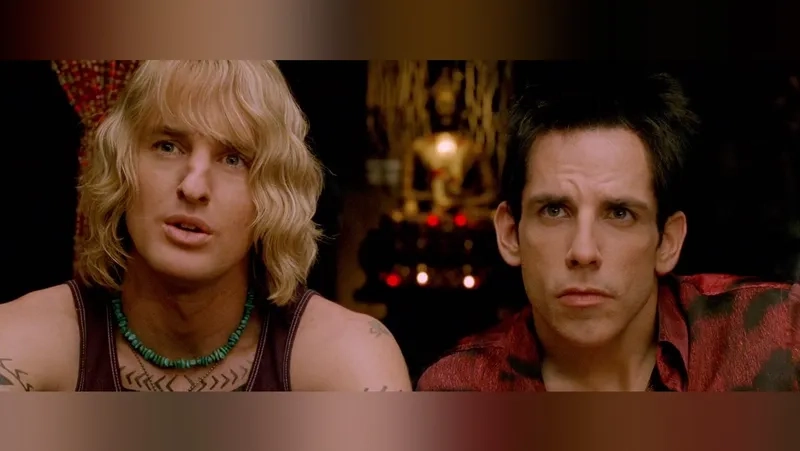 Derek Zoolander's iconic Blue Steel meme look