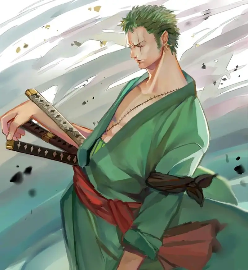 Stay cool with zoro aesthetic wallpaper vibes