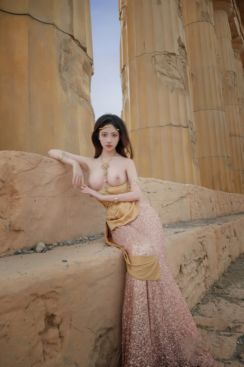 Simple village girl photo same face radiates pure rustic fire and earthy allure